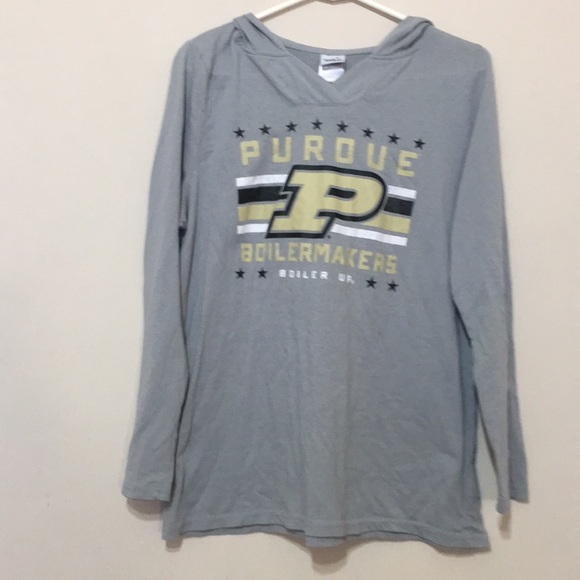 creative apparel Tops - Purdue hooded shirt
